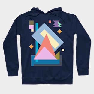 Minimal Abstract Geometric Design Hoodie